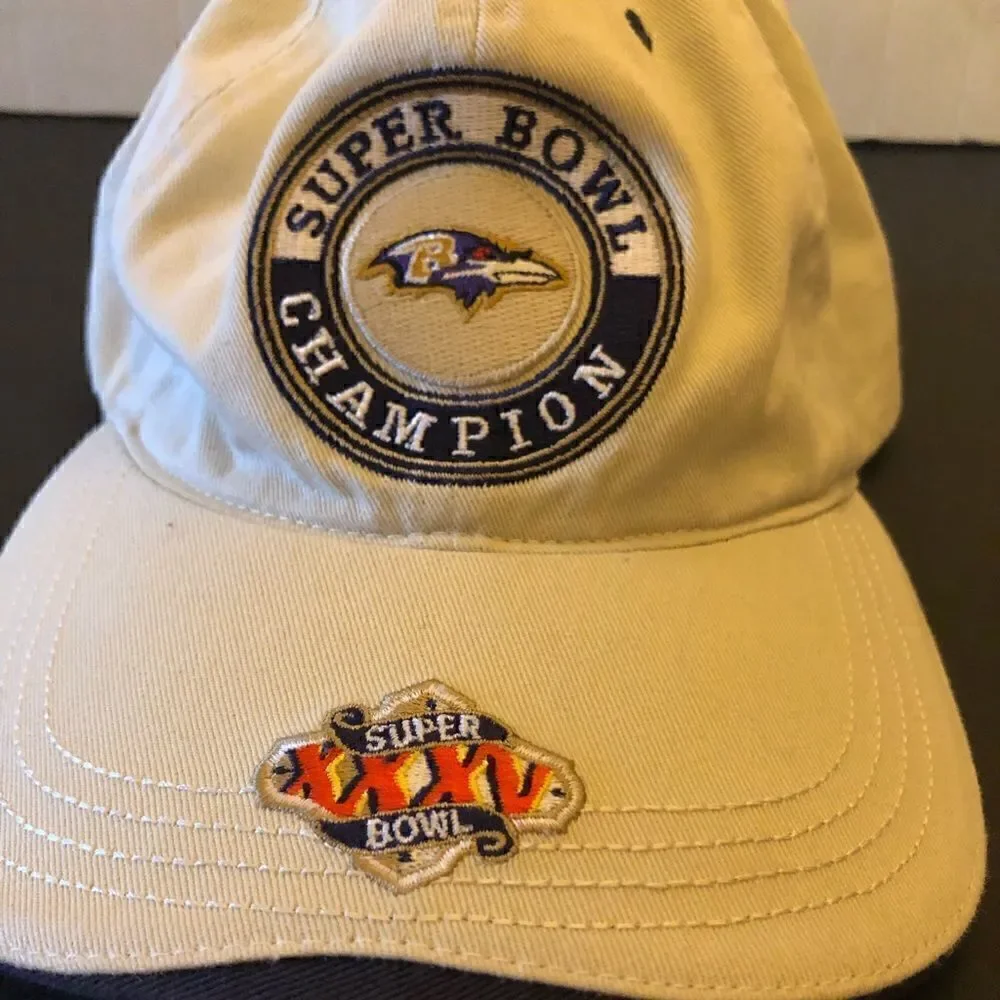 Super Bowl Champions XXXV Baseball Hat